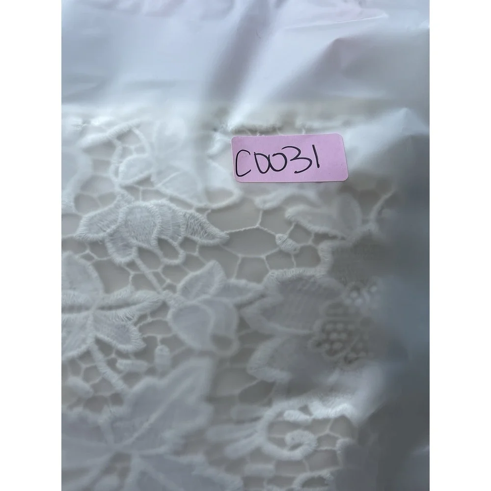 Luxology Lace Off-White Dress Romantic Elegant Womens Sz 8 Wedding Shower Church